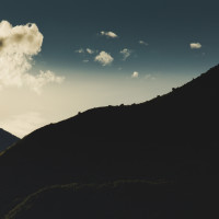 165 · The sky is a steel slab