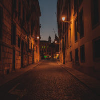 375 · Dusk was cast in amber